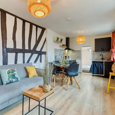 Appartamento F2 Sur Cour Calme En Centre Rouen