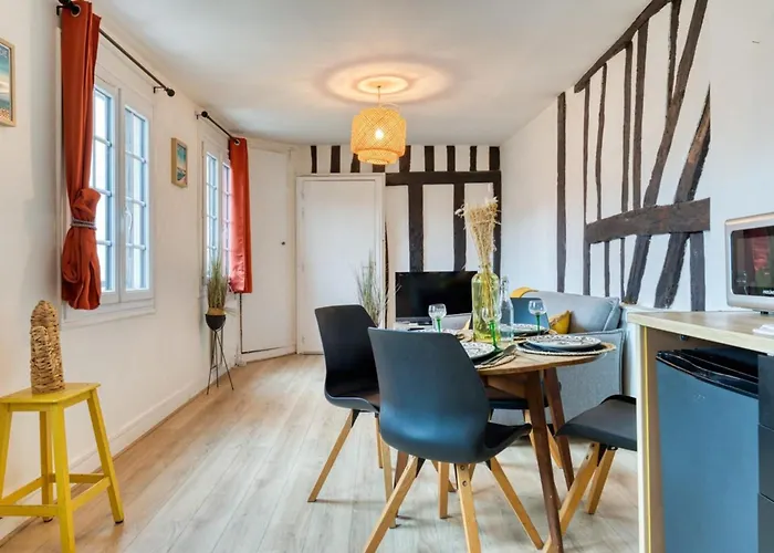 Apartment F2 Sur Cour Calme En Centre