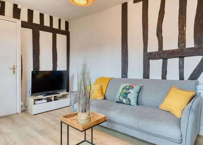 F2 Sur Cour Calme En Centre 鲁昂